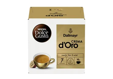 Kohvikapslid DALLMAYR NESCAFÉ® Dolce Gusto® Crema Oro 16tk