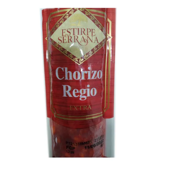 ESTRIPE SERRA Chorizo Regio EXTRA, ca. 2kg, Hispaania, Jahutatud