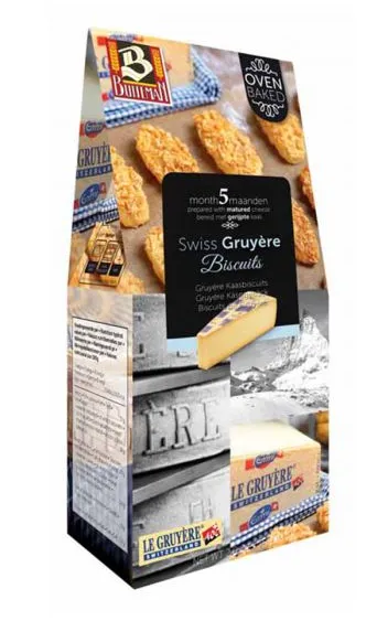 Cheese biscuits BUITEMAN with Gruyere cheese, 75 g