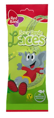Candies RED BAND Snore, with sour apple flavor, 100g
