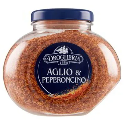 Garlic LA DROGHERIA with chili, 140g