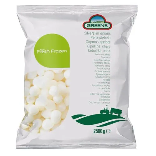 Pärlsibulad GREENS IQF, külmutatud, 2,5kg