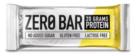 Protein bar BIOTECHUSA, ZERO BAR, chocolate banana, 50g