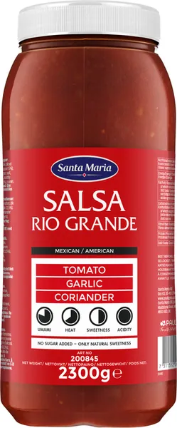 Salsa SANTA MARIA Rio Grande, 2,3kg