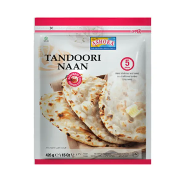 Tandoori Naan ASHOKA, külmutatud, 426g