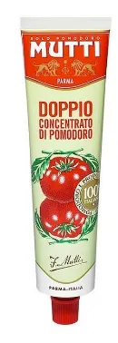 Double concentrated tomato paste MUTTI Estero, 130 g,