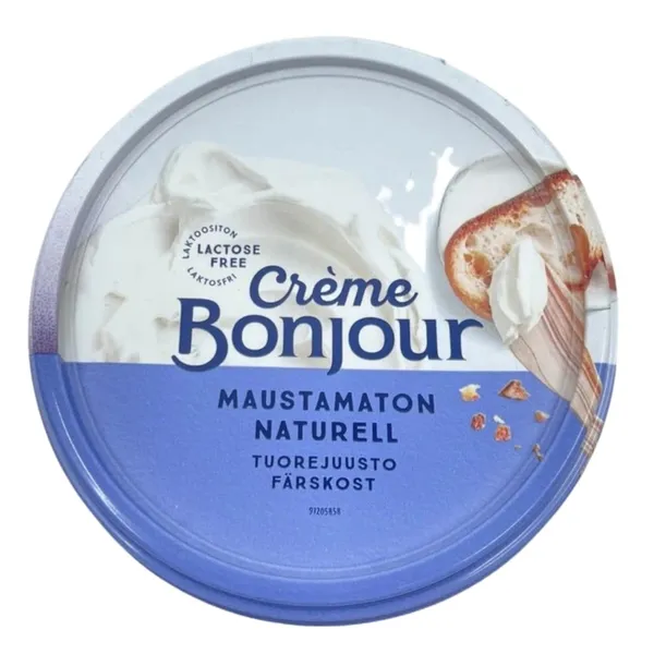 Creme Bonjour maitsestamata laktoosivaba 200g