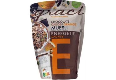 Funkciniai dribsniai GRACI ENERGETIC su Mg ir vitaminu B1, 400 g