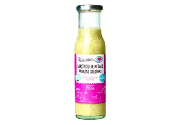 Garstyčių ir medaus padažas salotoms BEATOS VIRTUVĖ, 250 ml