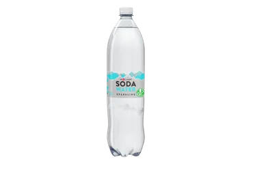 Gazuotas stalo vanduo SODA WATER, 1.5 l