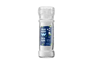 Jūros druska malūnėlyje WELL DONE, 100 g