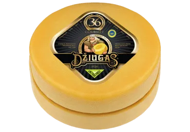 Kietasis sūris DŽIUGAS GOURMET, 40 % rieb. s. m., 1 kg