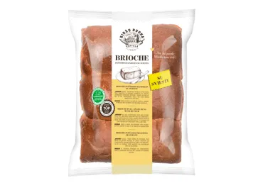 Plėšomosios sviestinės bandelės BRIOCHE, 300 g