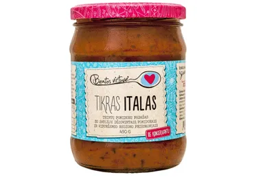 Pomidorų padažas BEATOS VIRTUVĖ TIKRAS ITALAS, 490 g