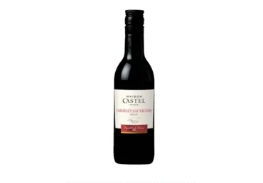Raudonasis sausas vynas MAISON CASTEL CABERNET SAUVIGNON, 187 ml