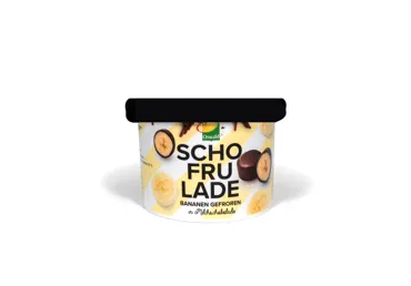 Šaldyti bananai šokolade SCHO FRU LADE, 130 g