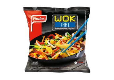 Šaldytos daržovės WOK THAI FINDUS, 325 g