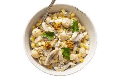 Silkė su svogūnais, spanguolėmis ir garstyčiomis, 1 kg
