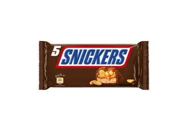 Šokoladiniai batonėliai SNICKERS, 5 vnt., 250 g