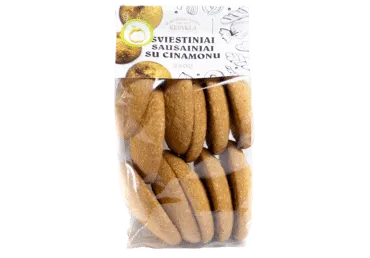 Sviestiniai sausainiai su cinamonu, 250 g