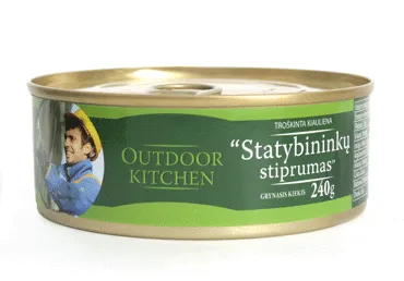 Troškinta kiauliena STATYBININKŲ STIPRUMAS, 240 g