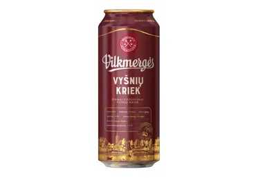 VILKMERGĖS vyšnių alus KRIEK, 500 ml