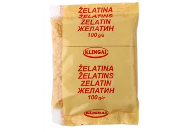 Želatina KLINGAI, 100 g
