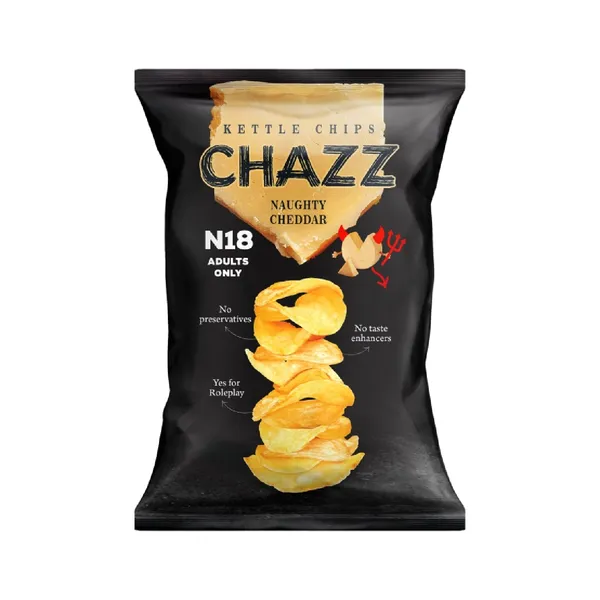 Potato chips CHAZZ, with cheddar cheese, 90 g