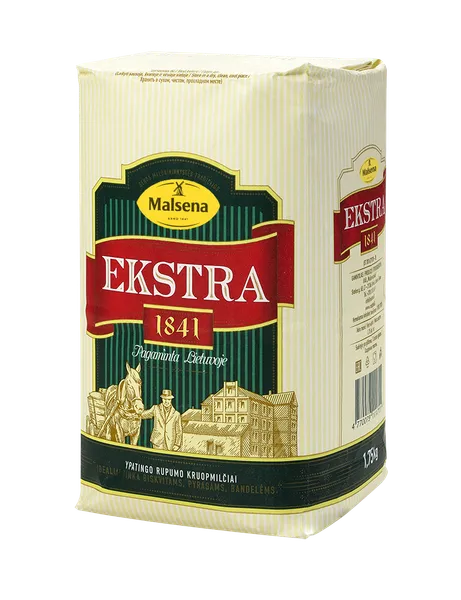 Kvietiniai miltai EKSTRA, 405D, 1,75 kg