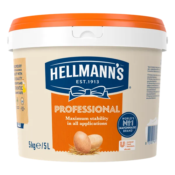 Mayonaise HELLMANN'S, professional, 29%, 5L
