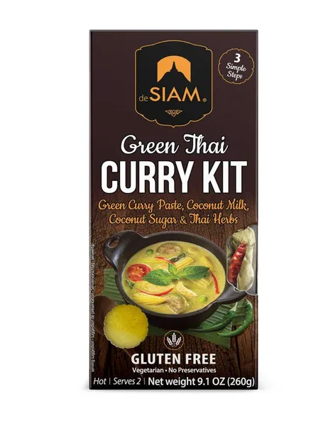 Set DESIAM Green Thai Curry, with green curry, 260g