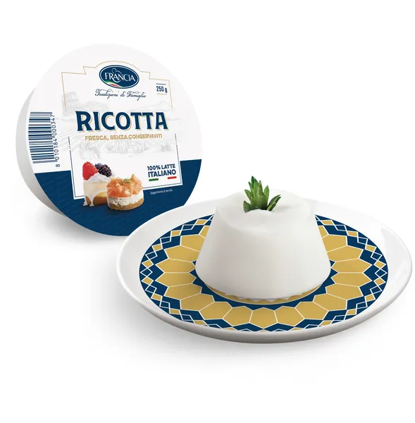 Rikotos sūris FRANCIA, 7,8 %, 250 g (M)
