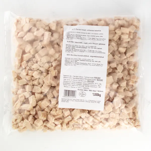 Frozen roasted chicken breast slices MORLINY, 1 kg