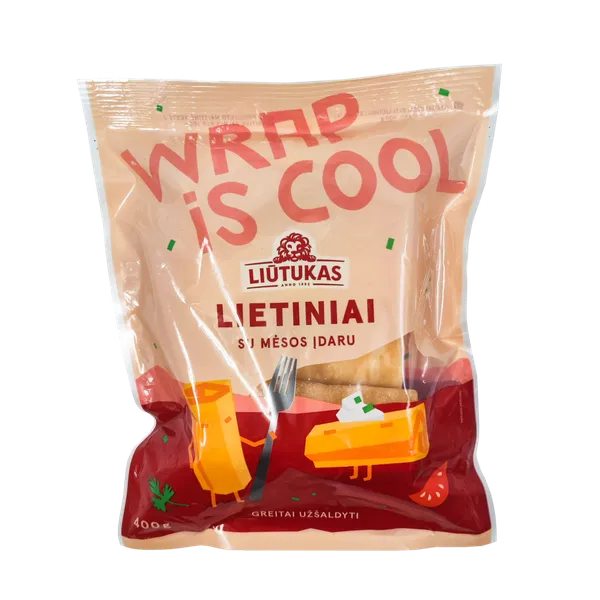 Šaldyti lietiniai su mėsa, 400 g