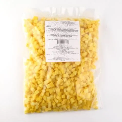 Šaldyti mangai, kubeliais, IQF, 10x10mm, 1kg