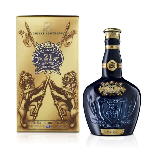 Škotiškas viskis CHIVAS REGAL 21 Royal Salute, 40%, 0,7 l