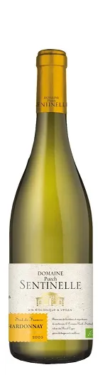 Vynas DOMAINE PUECH SENTINELLE Chardonnay Bio , baltas, sausas, 0,75 l, LT-EKO-001