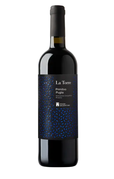 Vynas LA TORRE Primitivo Puglia IGP, raudonas, sausas, 13%, 0,75 l
