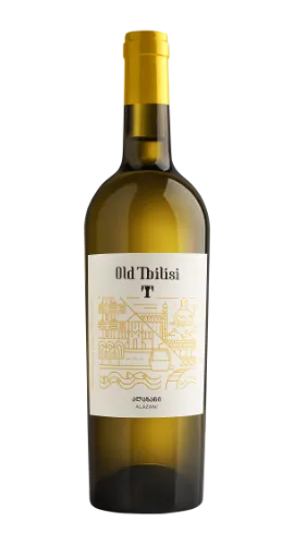 Vynas OLD TBILISI Alazani White, baltasis, pusiau saldus, 11,5%, 0,75 l