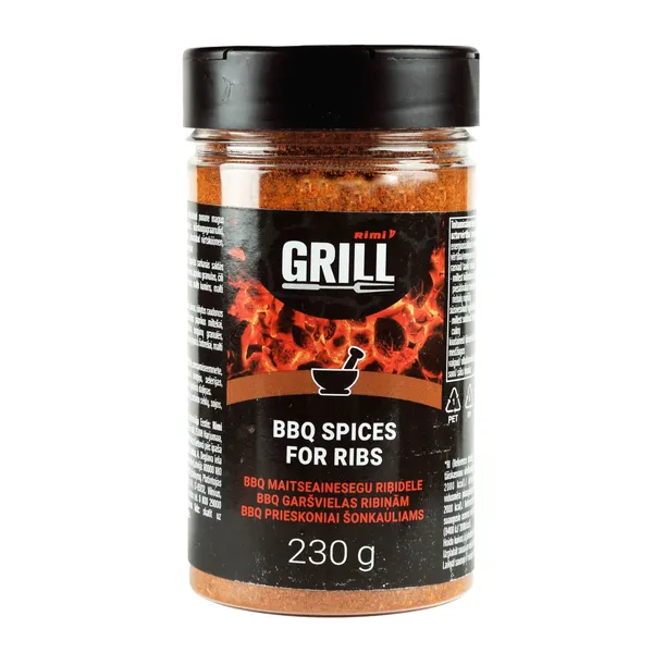 BBQ prieskoniai šonkauliams RIMI, 230 g