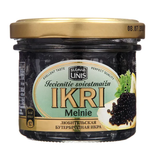 MĖGĖJŲ dirbtiniai juodieji ikrai,100 g