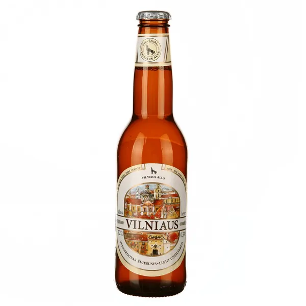Nefilt.švies.VILNIAUS alus, 5,2 %, 0,33 l