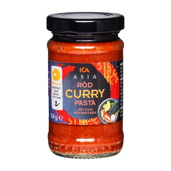 Raudonojo kario pasta ICA, 114g