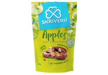 Āboli piena šokolādē SKRĪVERU 100g