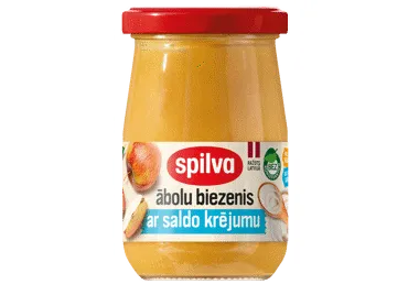 Ābolu biezenis ar saldo krēj.SPILVA 300g