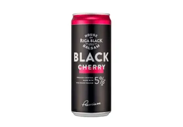 Alk. kokt.BLACK BALS.Cherr.5% 0,33L sk.D