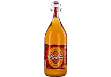 Alus BRĀLIS gaišais nefiltrēts 5,3% 2L D
