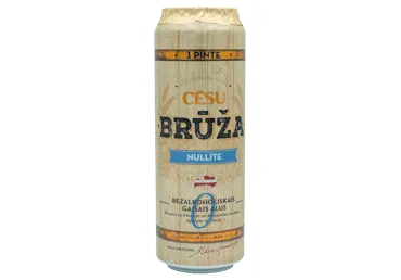 Alus CĒSU BRŪŽA Nullīte 0% 0,568L sk.D