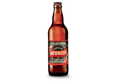 Alus IĻĢUCIEMA Medalus Ābolu-Dzērveņu 5% 0,5L D