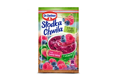 Ātri pagatavojams ķīselis ar meža ogu garšu DR.OETKER 31,5g